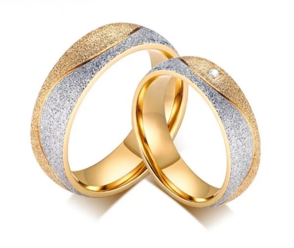 anillos matrimonio sandblasted 6mm