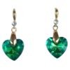 aretes gran corazón azul zafiro dasmalerish sw