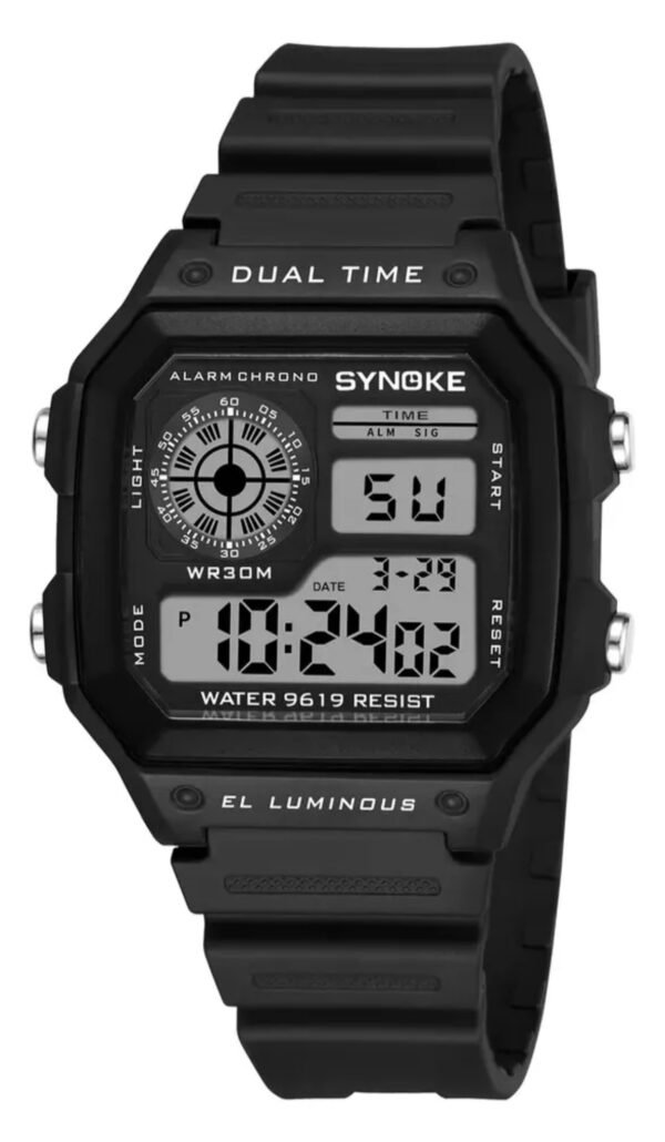 reloj el luminous negro