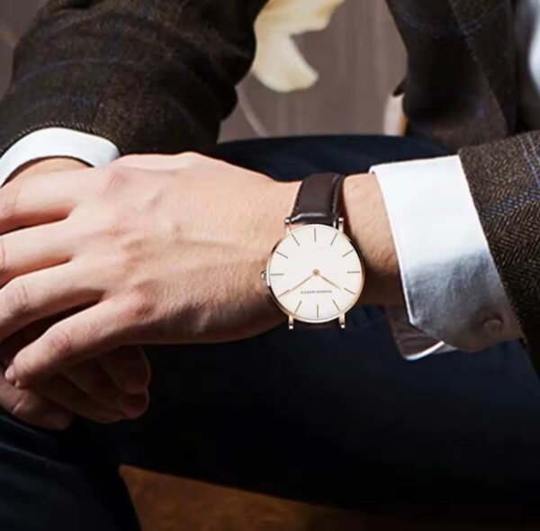 reloj hannah martin lujo correa cuero.